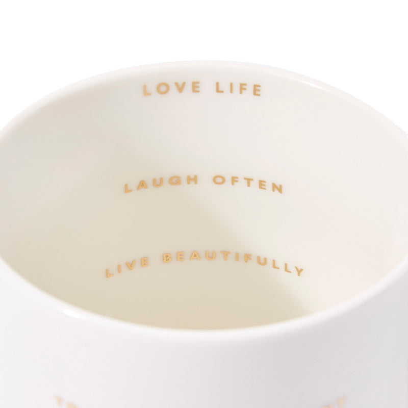 Katie Loxton Porcelain Mug Amazing Auntie KLCW102 inside
