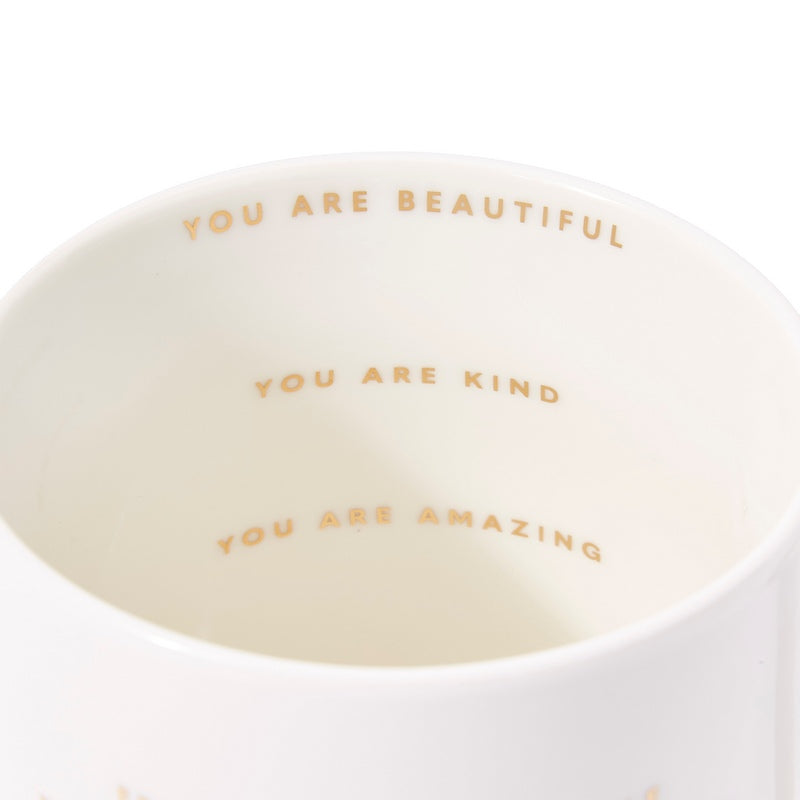 Katie Loxton Porcelain Mug Friends Make You Smile Brighter KLCW106 inside