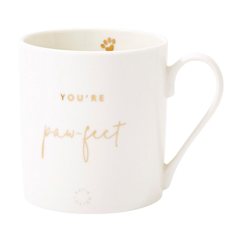 Katie Loxton Porcelain Mug You're Paw-fect KLCW110 front