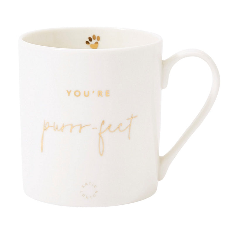 Katie Loxton Porcelain Mug You're Purrr-fect KLCW111 front