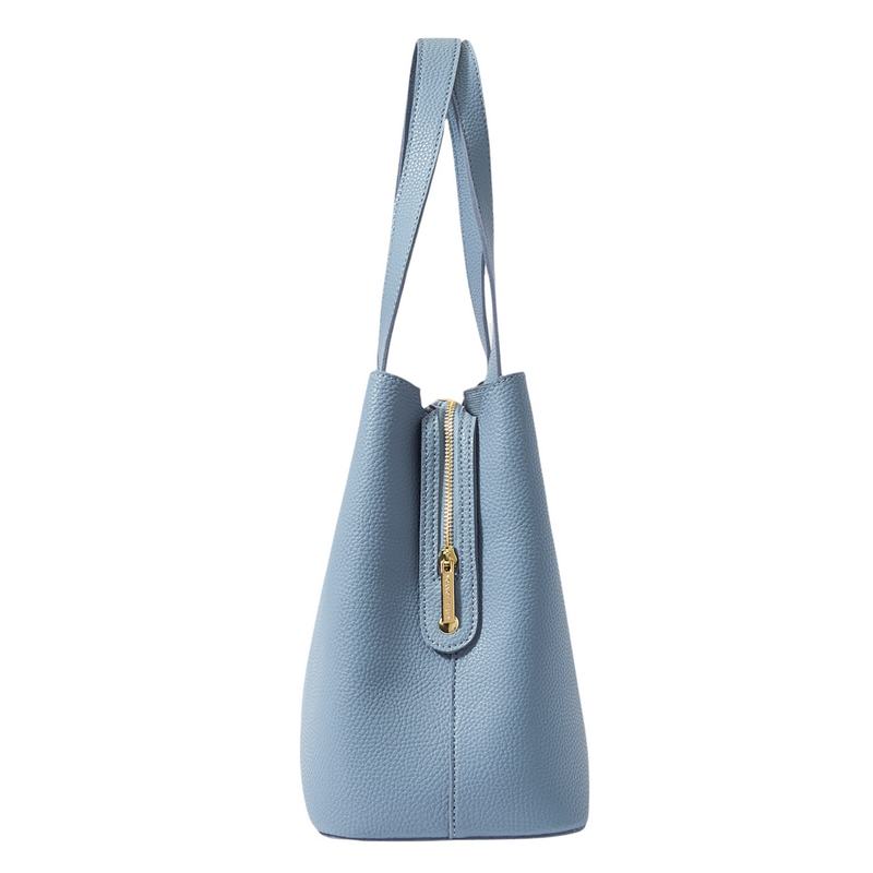Katie Loxton Riley Shoulder Bag in Blue KLB2081 side
