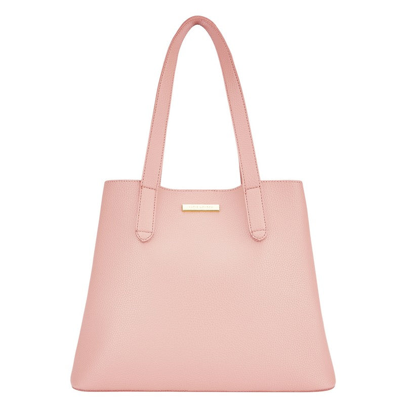 Katie Loxton Riley Shoulder Bag in Pink KLB2080 front