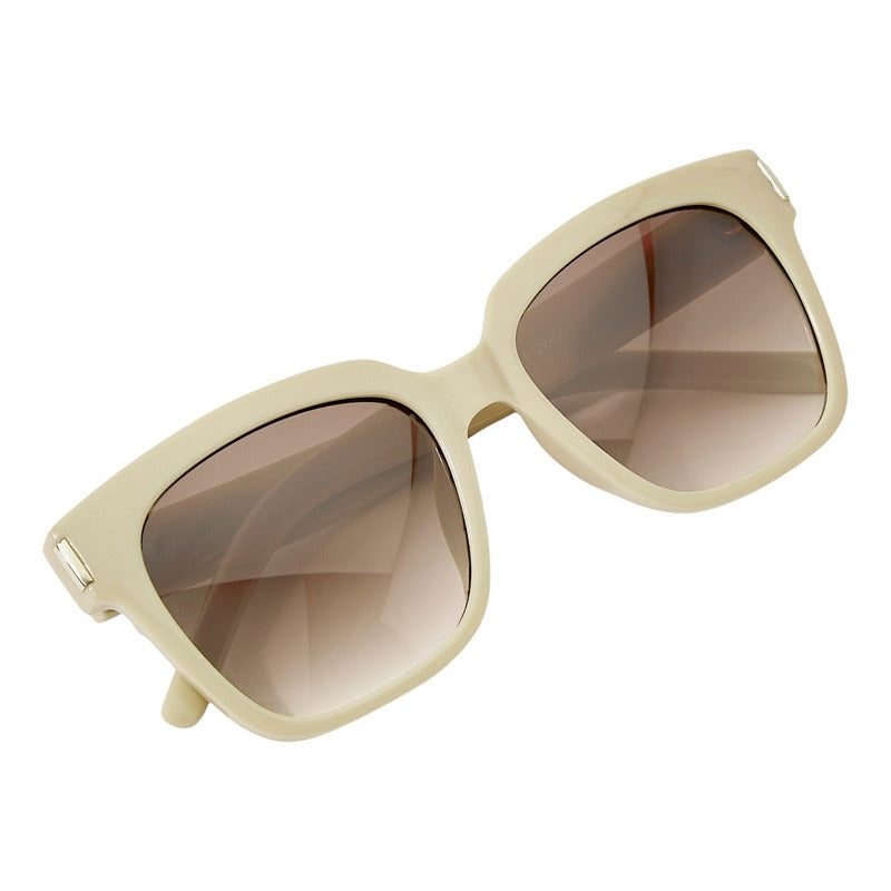 Katie Loxton Roma Sunglasses in Nude KLSG037 folded