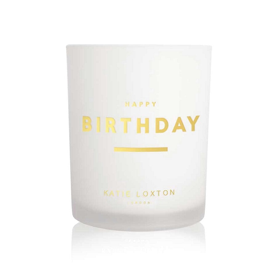 Katie Loxton Sentiment Scented Candle Happy Birthday klc160 votive