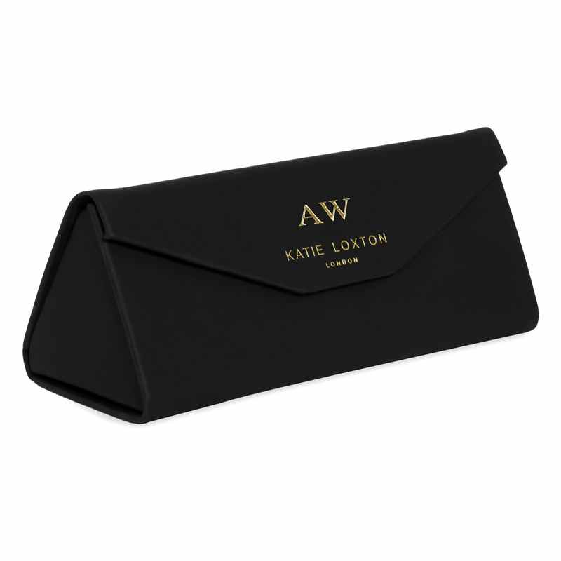 Katie Loxton Valenicia Grey & Black Sunglasses klsg015 case