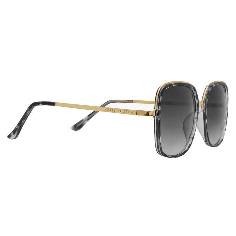 Katie Loxton Valenicia Grey & Black Sunglasses klsg015 side