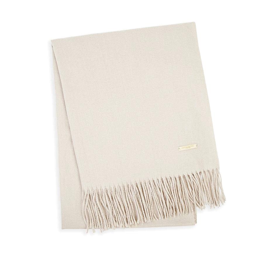 Katie Loxton Wrapped Up In Love Scarf Moonbeam kls284 folded