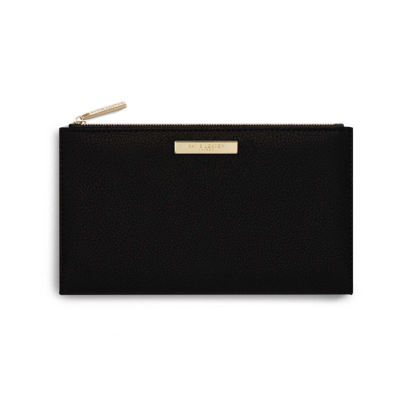 Katie Loxton Alise Fold Out Purse Black KLB639 front