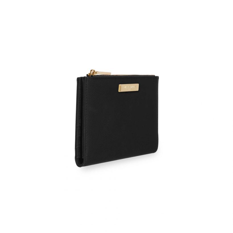 Katie Loxton Alise Fold Out Purse Black KLB639 side