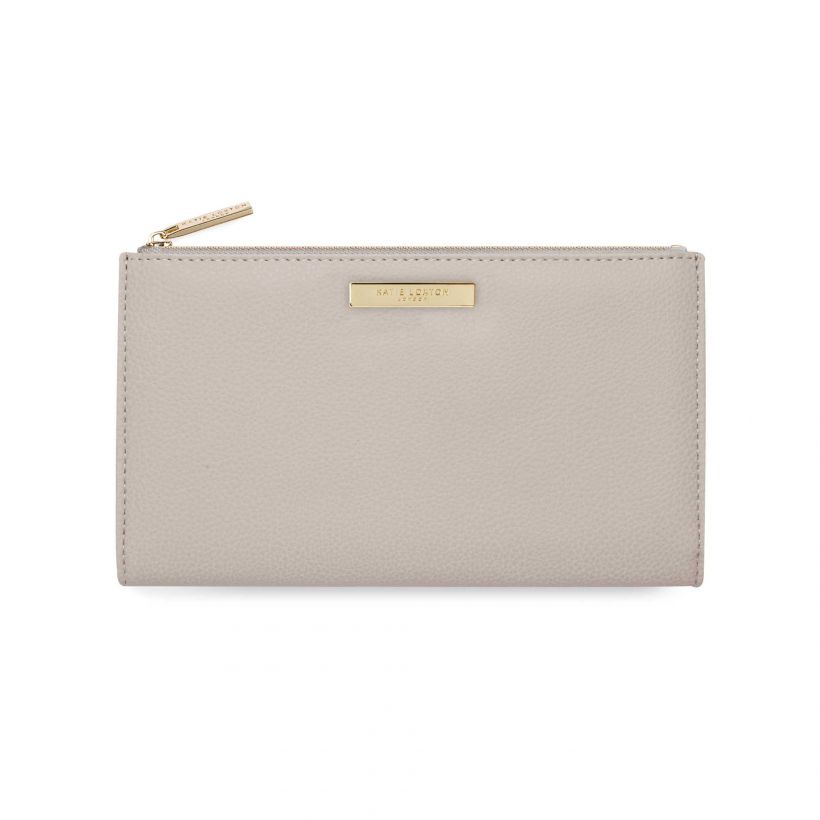 Katie Loxton Alise Fold Out Purse Stone KLB640 front