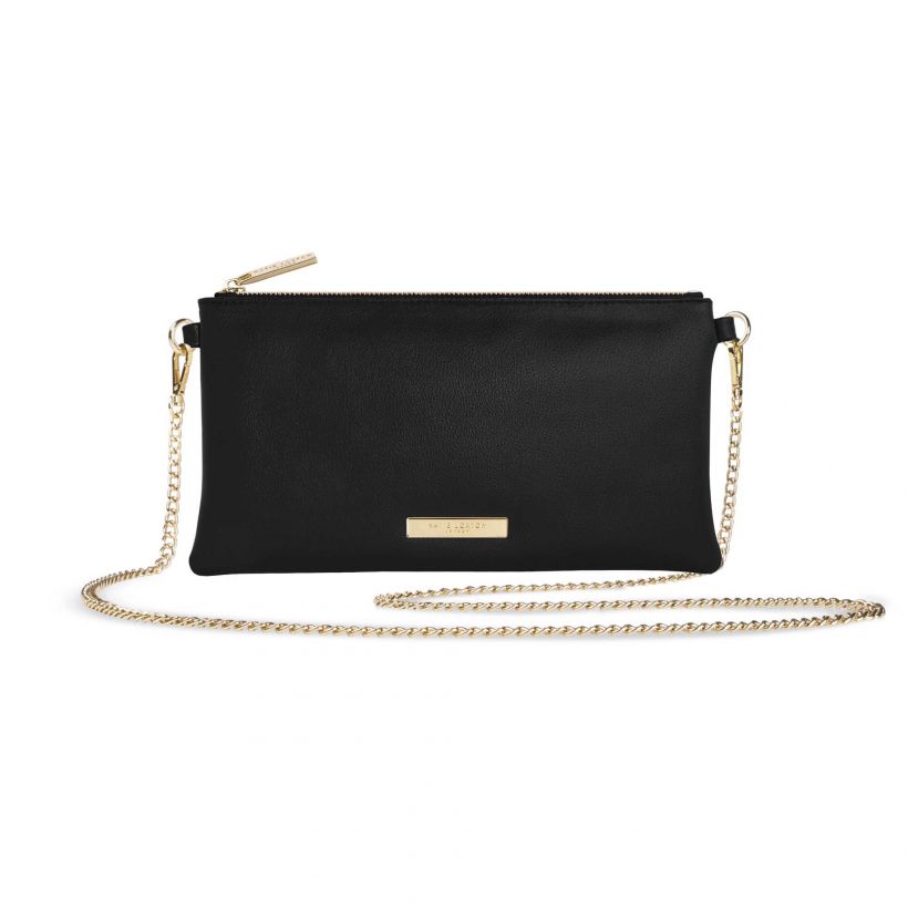 Katie Loxton Freya Cross Body Bag Black KLB660 front