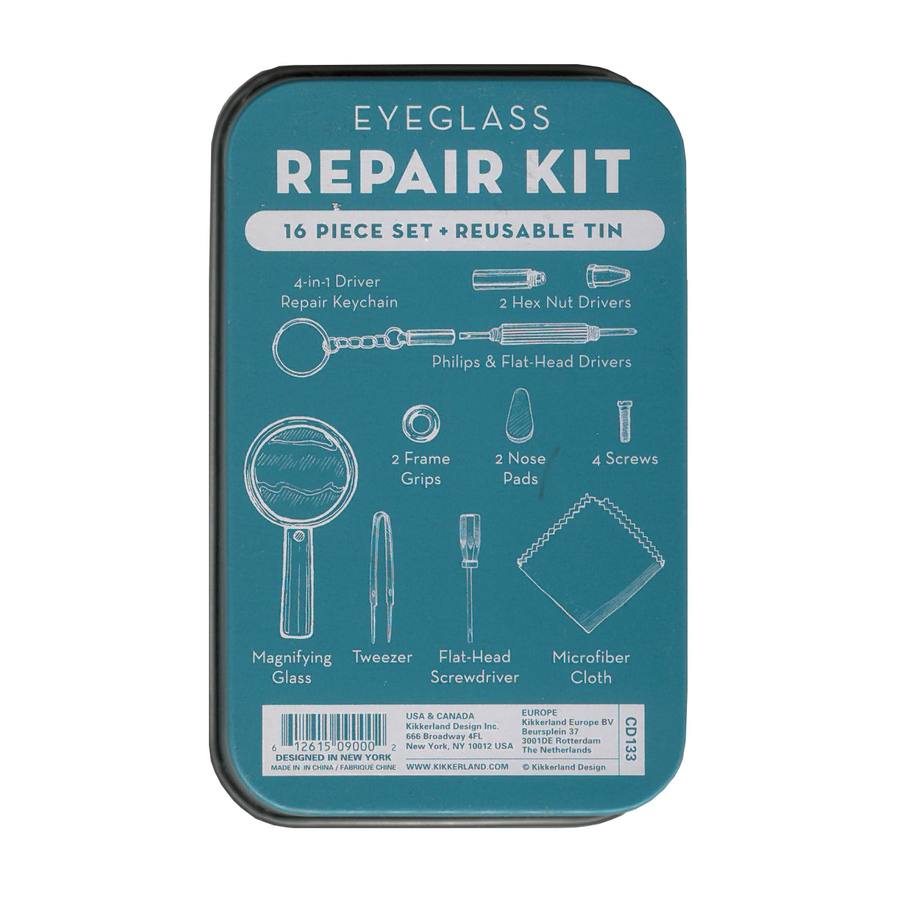Kikkerland Eyeglass Repair Kit back