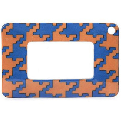Kikkerland Wallet Magnifier MG166 blue & orange
