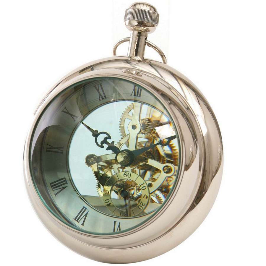 Large Globe paperweight Clock 137801