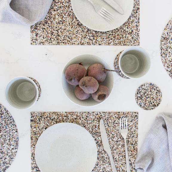 Liga Eco Living Beach Clean Placemat Set Rectangular lifestyle