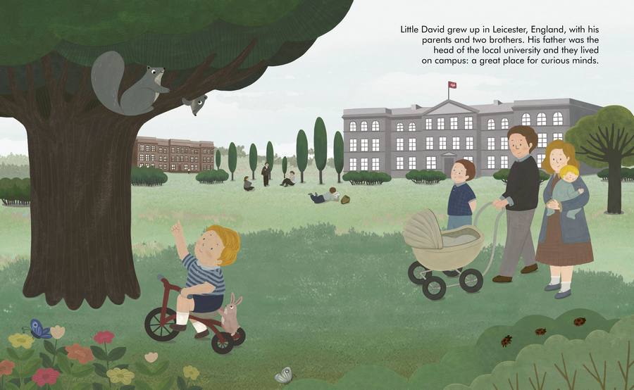 Little People Big Dreams - David Attenborough inside 1