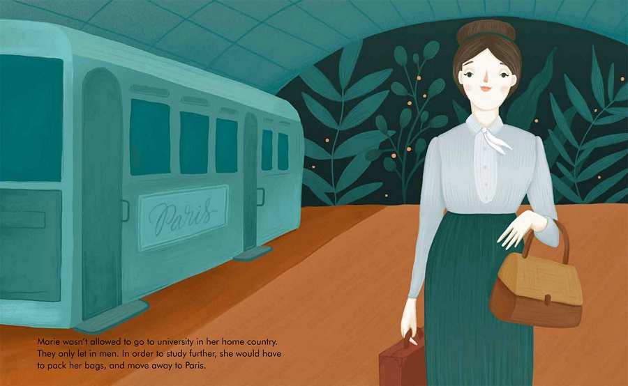 Little People Big Dreams - Marie Curie inside 1