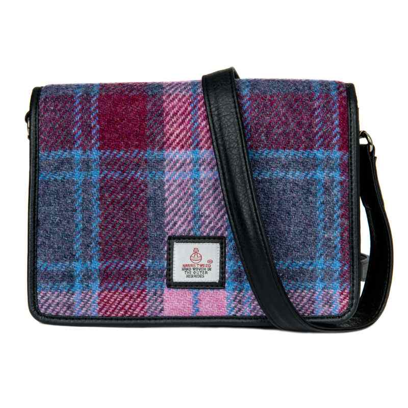 Maccessori Harris Tweed Shoulder Bag in Pastel Pink
