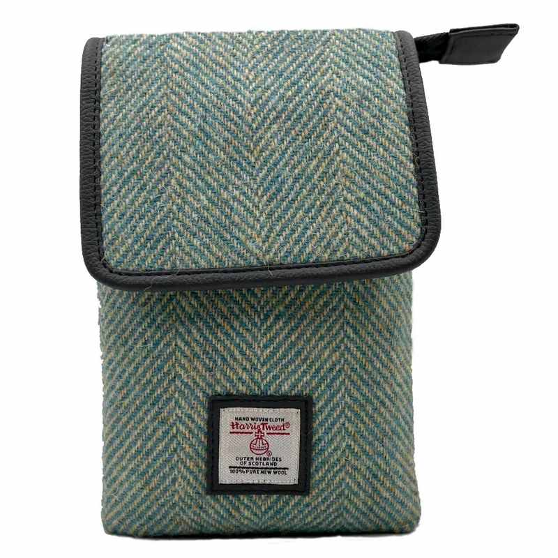 Maccessori Mini Cross Body Bag Turquoise Tweed CB2201-1904B2 front