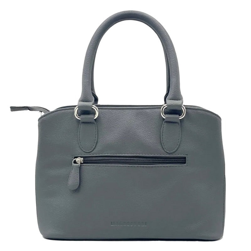 Maccessori Top Handle Bag Turquoise Herringbone Harris Tweed CB2301-1904B2 back