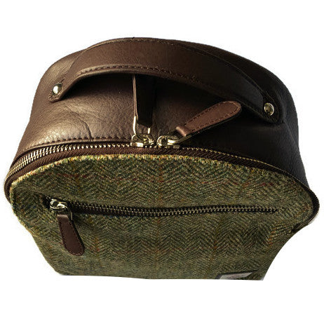 Maccessori Baby Backpack Country Green Harris Tweed top