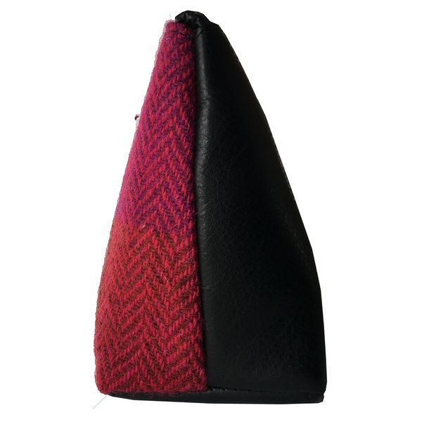 Maccessori Cosmetics Bag Pink Squares Tweed side