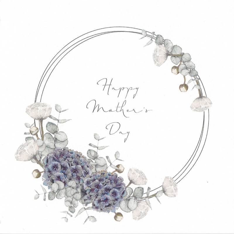 Mother's Day Card - Happy Mother's Day foliage