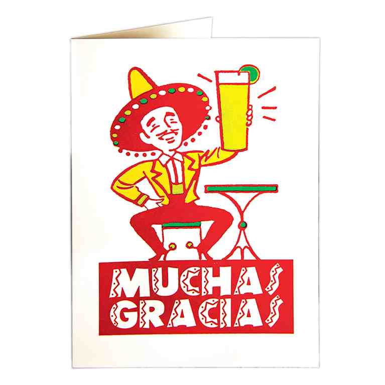 Muchas Gracias card QP293