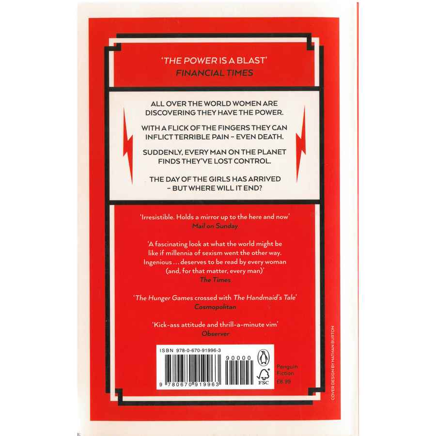 Naomi Alderman - The Power book back cover