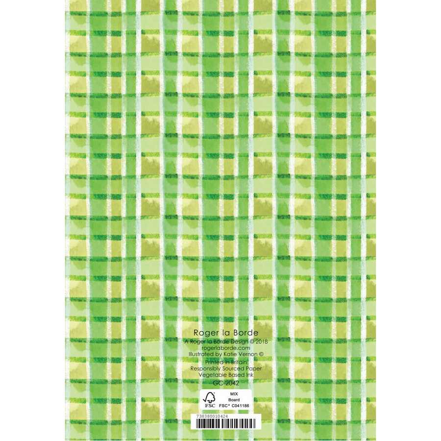 Nine Presents Greetings Card GC2042 back