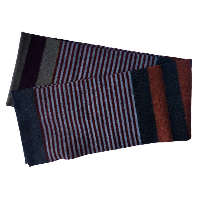 Old School Beauly Fyrish Lambswool Scarf folded 2