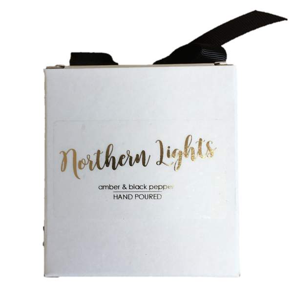 Old School Beauly Hand Poured Candle - Northern Lights 20cl gift box