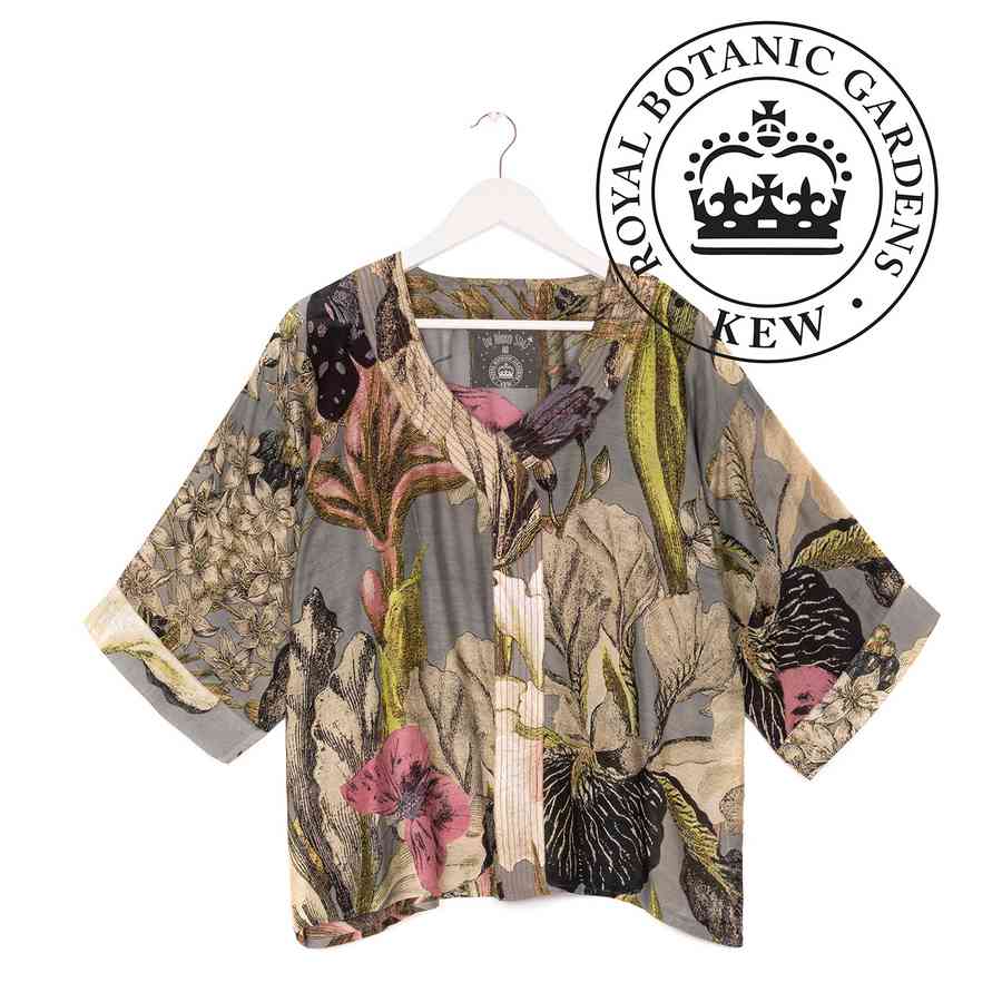 One Hundred Stars Iris Grey Top front
