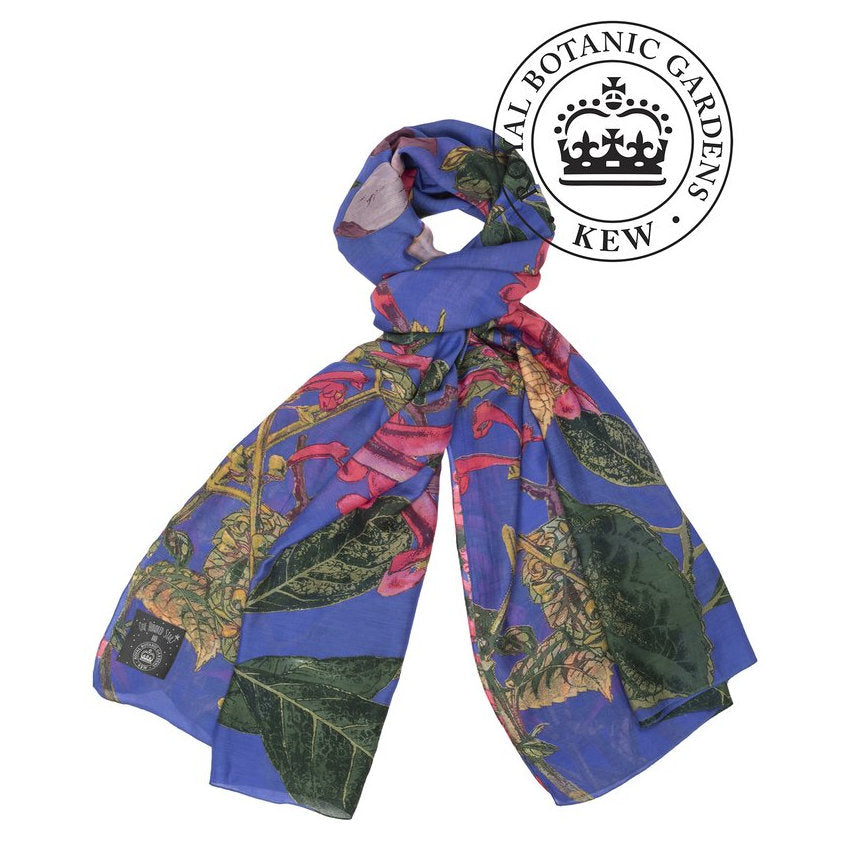 One Hundred Stars Kew Magnolia Purple Scarf