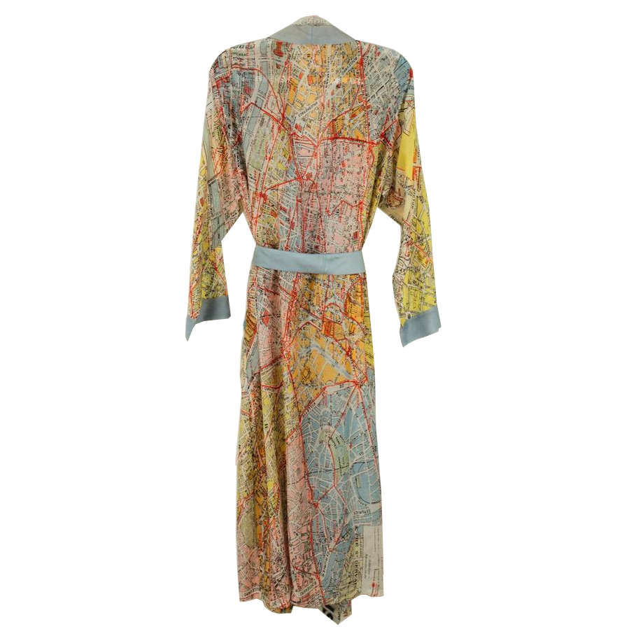 One Hundred Stars Valerie Paris Map Gown back