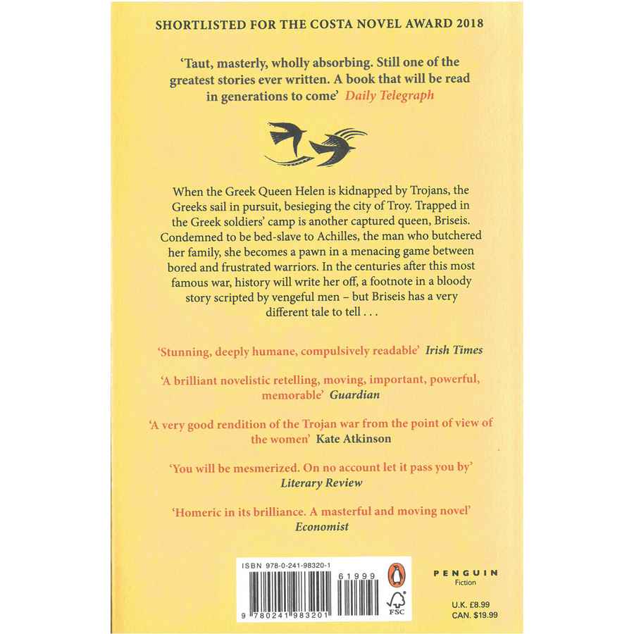 Pat Barker - The Silence Of The Girls book back cover