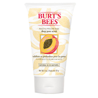 Burt's Bees Peach and Willowbark Deep Pore Scrub