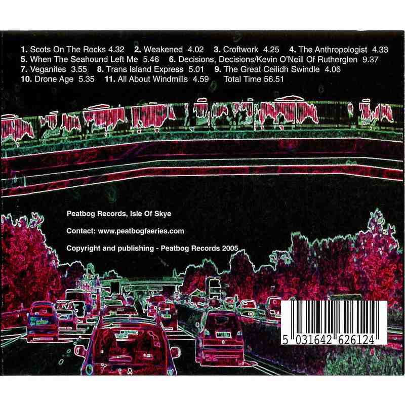 Peatbog Faeries - Croftwork back cover