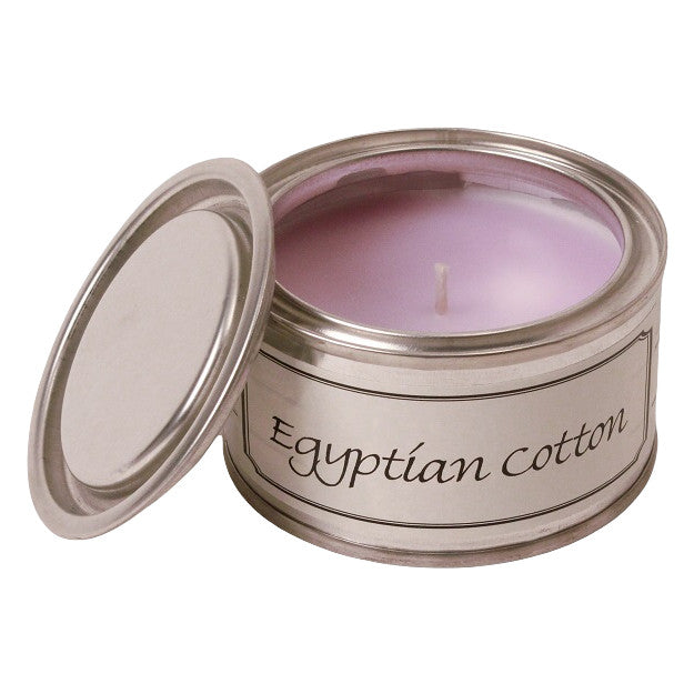 Pintail Candles Egyptian Cotton Paint Pot Candle