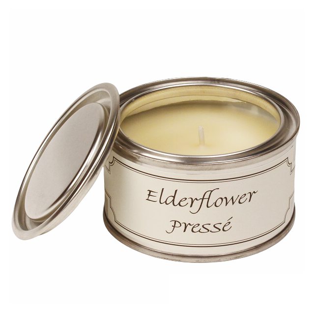 Pintail Candles Elderflower Presse Paint Pot Candle