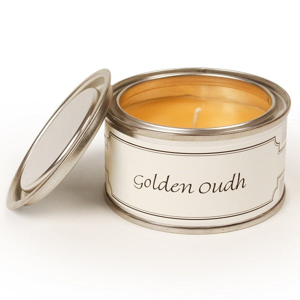 Pintail Candles Golden Oudh Paintpot Candle