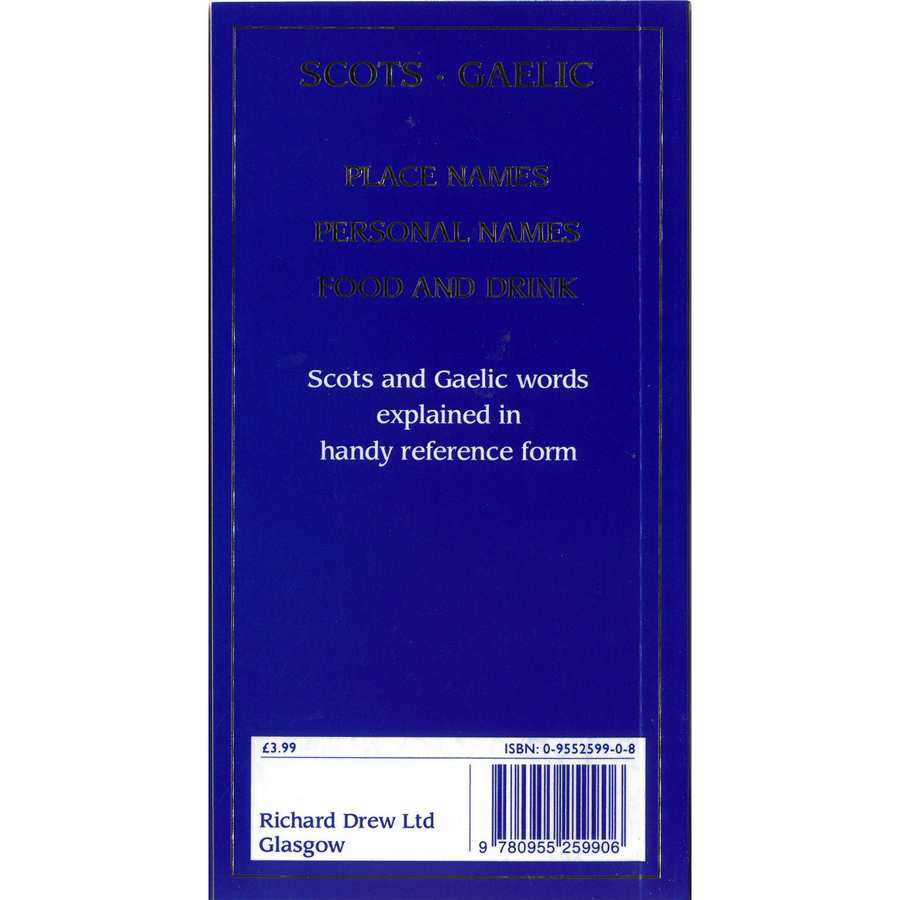 Pocket Guide To Scottish Words back