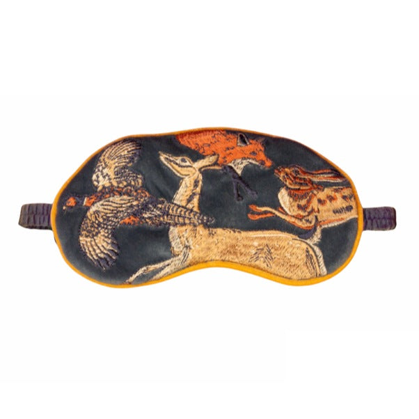 Powder Design Velvet Eye Mask Woodland Chums Denim main