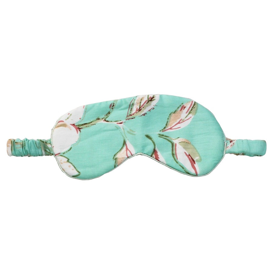 Powell Craft Mint Blossom Print Eye Mask main