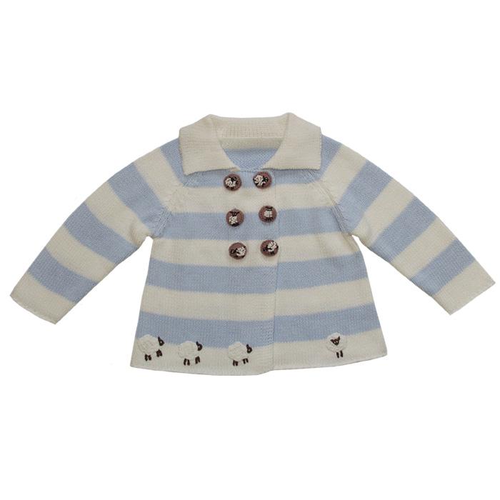 Powell Craft Farmyard Pram Coat HKFY7 front