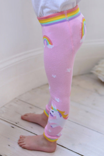 Powell Craft Unicorn Leggings on child side