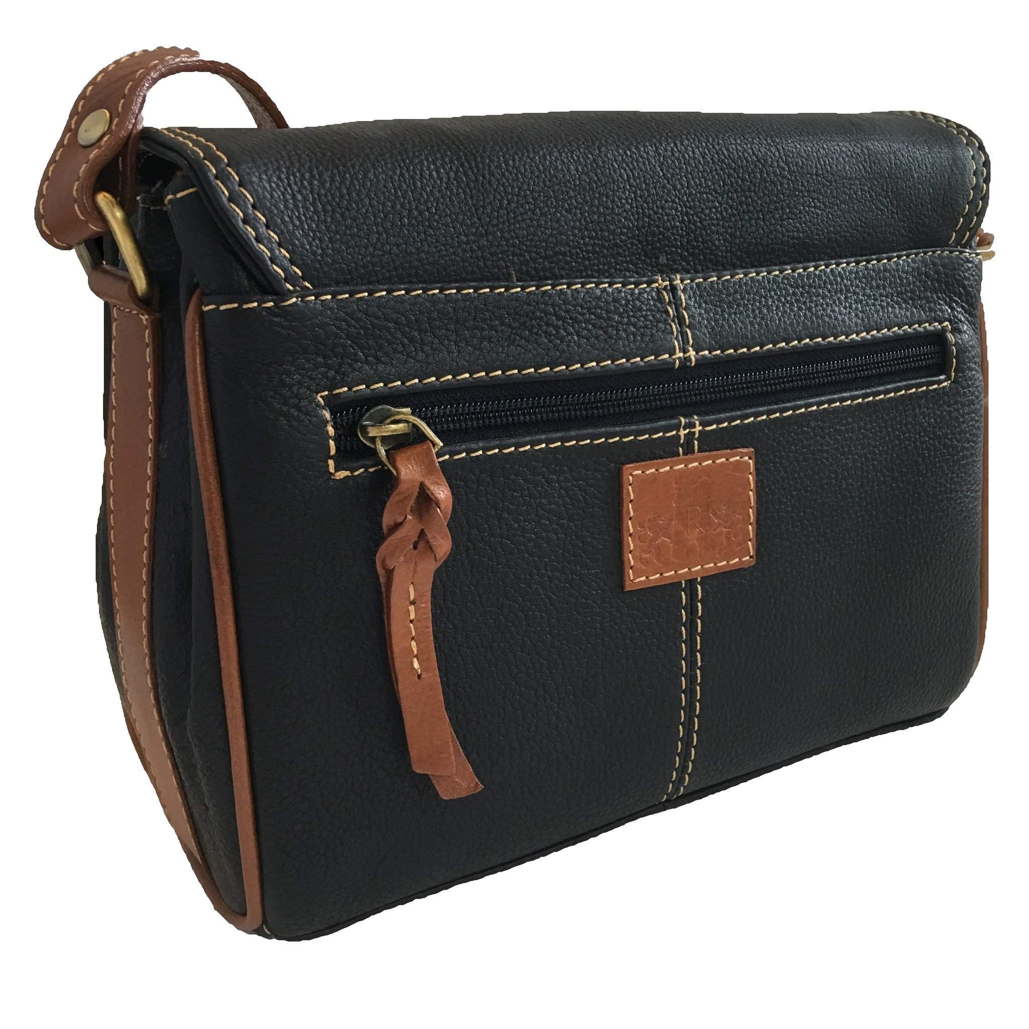 Prelude Half Flap Shoulder Bag Navy back