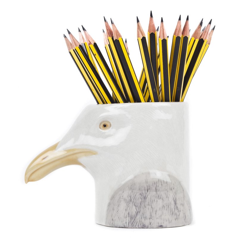 Quail Ceramic Herring Gull Pencil Pot main