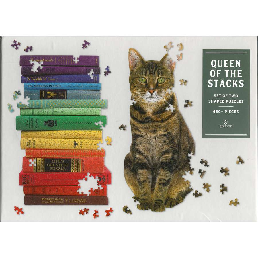 Queen Of The Stacks Jigsaw Puzzles front