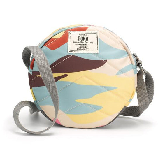 Roka Crossbody Bag Paddington B Small Sustainable Retro Camo back